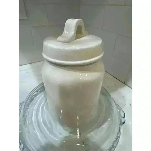 Rae Dunn GATHER Canister NEW RARE - Picture 5 of 11